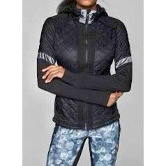 ATHLETA ROCK SPRINGS LIGHTWEIGHT WOMEN’S RUNNING EVERYDAY BLACK JACKET XS - Picture 1 of 12